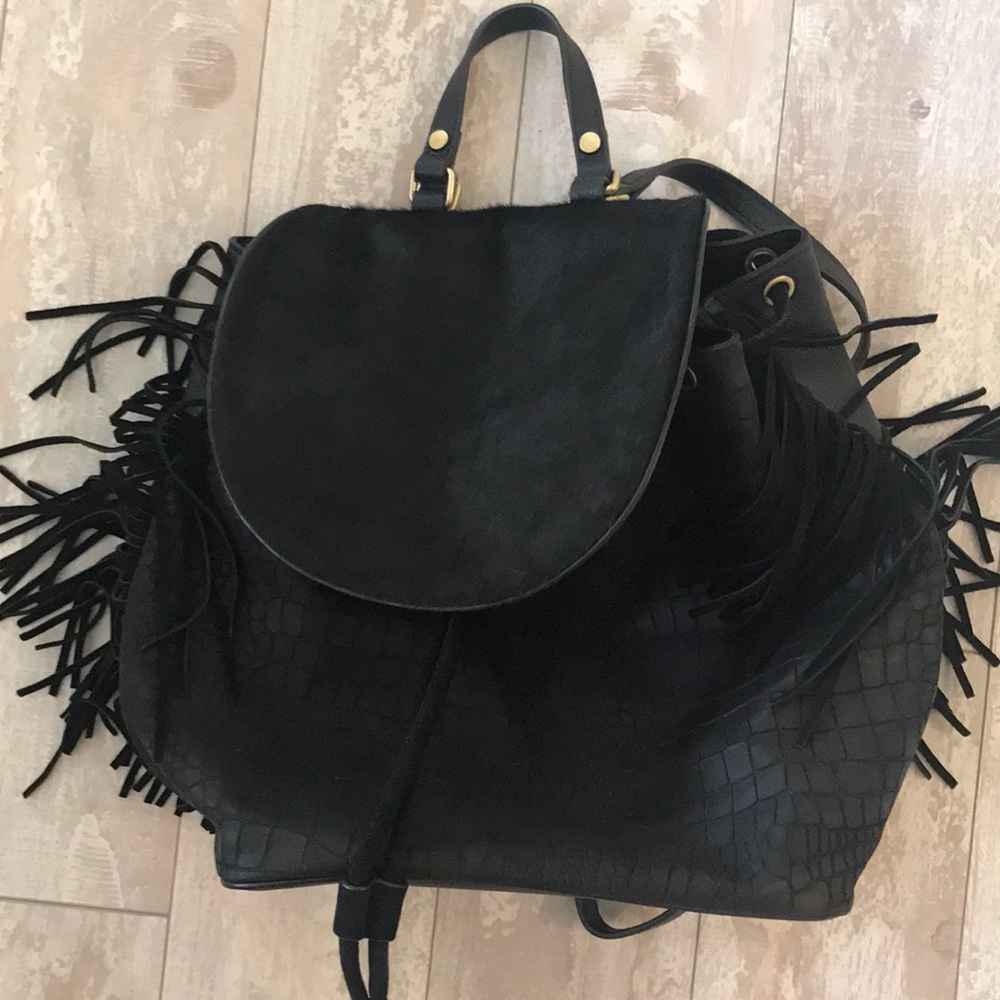 Black backpack